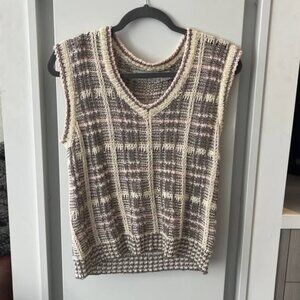 Vintage Wimbledon Hartwell knit vest